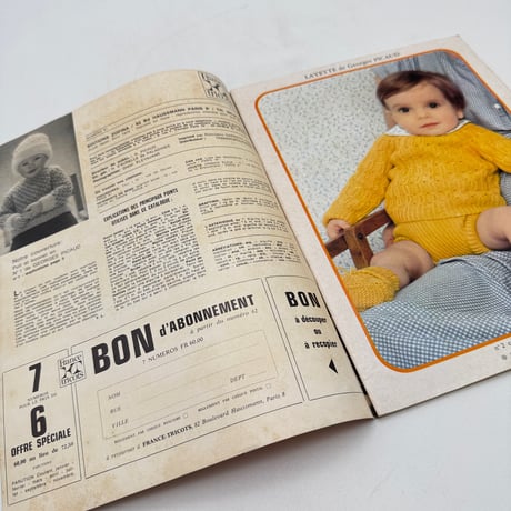 【F1_090】FRANCE-TRICOTS - N°61 - LE MAGAZINE DES FILS ET DES LAINES /ZOFINA