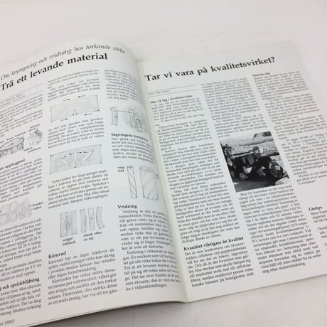 【古本】B199   Hemslöjden Magazine   1989/1