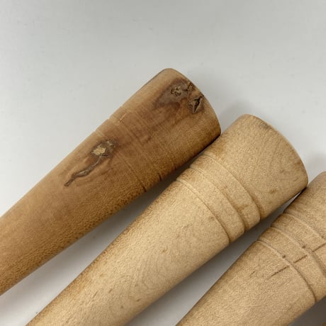 【D101】<東京手織機>大管 木製つづみ型21cm 10本セット