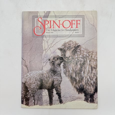 【F1_112】Spin-Off The Magazine for Handspinners winter 1991  /INTERWEAVE PRESS