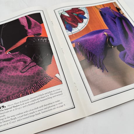【F1_119】Handwoven's Design Collection 15 Scarves and Shawls for All Seasons  /INTERWEAVE PRESS