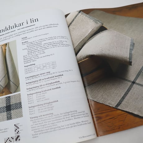 【古本】B2_259　Vav Magasinet　VÄVMAGASINET NR1 1998 英訳小冊子付