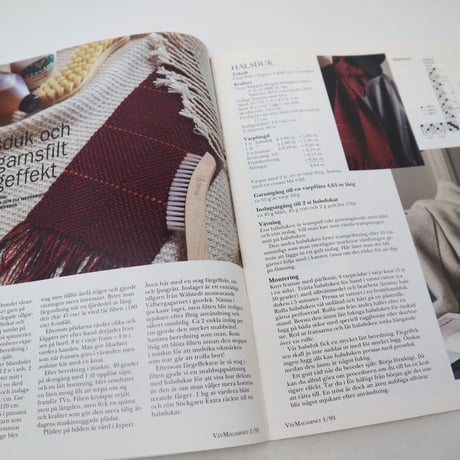 【古本】B2_258　Vav Magasinet　VÄVMAGASINET NR1 1993