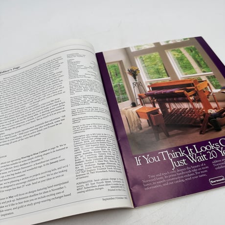 【F1_175】Handwoven  September/October 1993  /INTERWEAVE PRESS