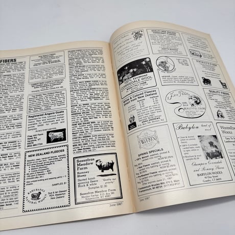 【F1_258】Spin-Off Magazine Summer 1987 /Interweave Press