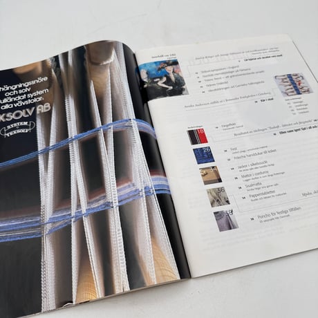 【F1_110】VAV MAGASINET nr 1:2003 /Scandinavian Weaving Magazine  /Scandinavian Weaving Magazine 英訳付