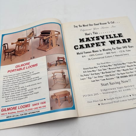 【F1_210】Handwoven January/February 1996  /INTERWEAVE PRESS