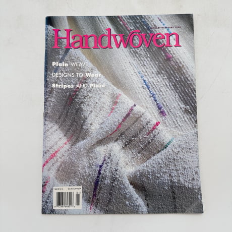 【F1_204】Handwoven January/February 1998  /INTERWEAVE PRESS