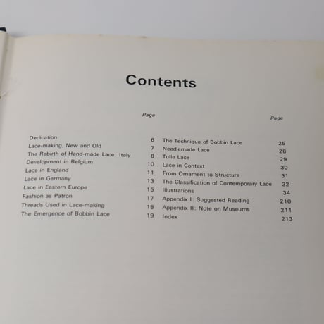 【古本】B5_009　Twentieth-century lace /Ernst Erik Pfannschmidt