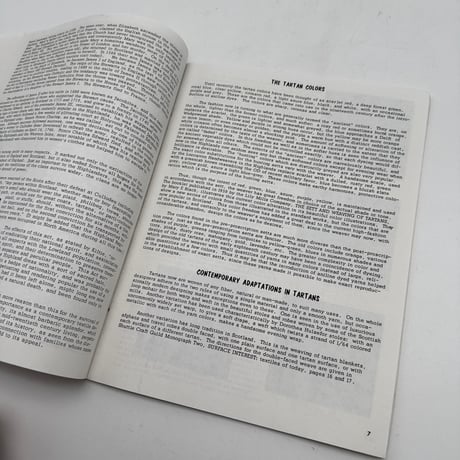 【F1_294】The Weaver's Book of SCOTTISH TARTANS /Harriet Tidball /ShuttleCraftBooks