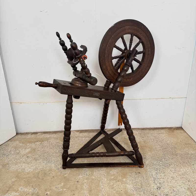 機織り　竹製紡車 竹製紡車【-手織りの道具屋-稲垣機料】