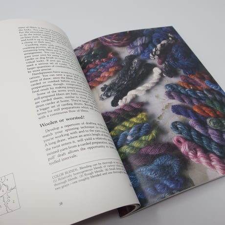 【古本】B4_003　Spinning Designer Yarns /Diane Varney