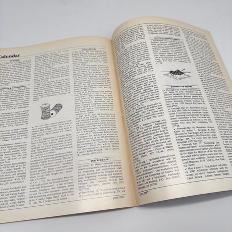 【F1_258】Spin-Off Magazine Summer 1987 /Interweave Press