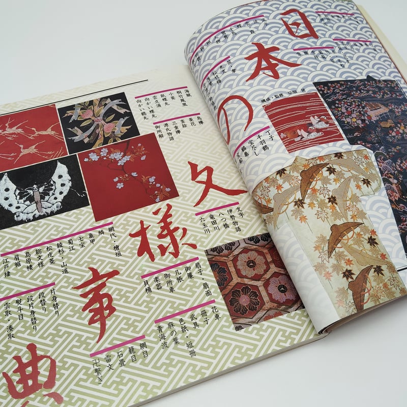 B7_171】シリーズ［染織の文化］⑤ 染織の基礎 多種多様な素材と文様