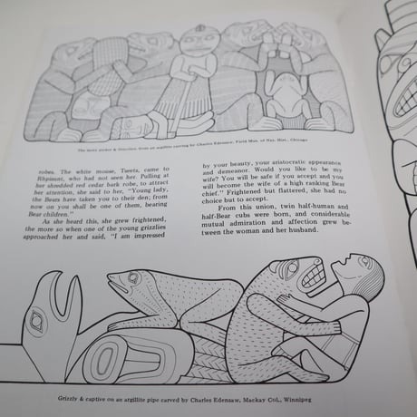 【古本】B2_303　Myths & legends of the Haida Indians of the Northwest /Martine J Reid