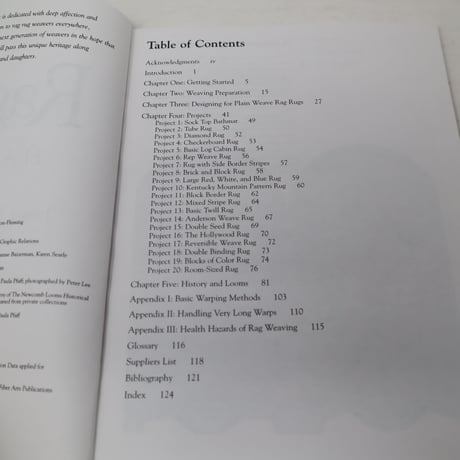 【古本】B2_100　Rag Rag HANDBOOK /Janet Meany Paula Pfaff