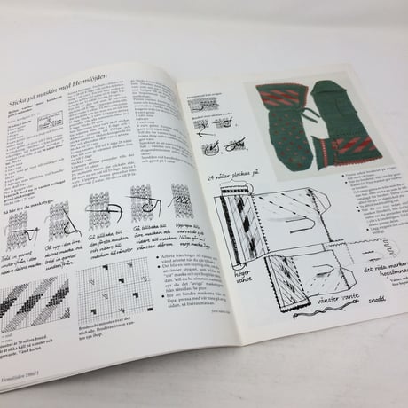 【古本】B196   Hemslöjden Magazine  1986/1