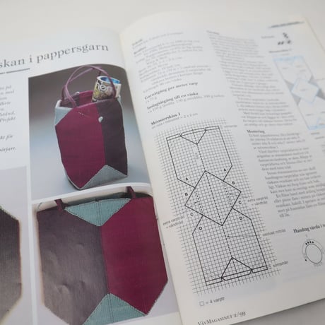 【古本】B2_264　Vav Magasinet　VÄVMAGASINET NR2 1999　和訳・英訳小冊子付