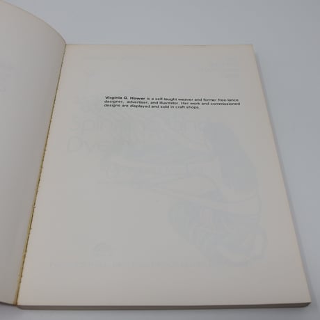 【古本】B3_078　Weaving, Spinning, and Dyeing /  Virginia G. Hower