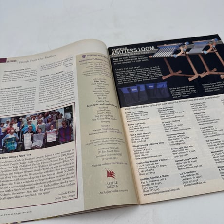 【F1_157】Handwoven November/Dicember 2007  /INTERWEAVE PRESS