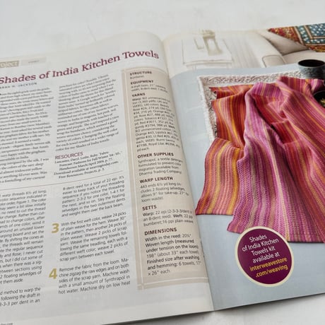 【F1_229】Handwoven March/April 2015  /INTERWEAVE PRESS