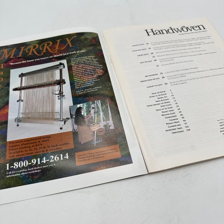 【F1_177】Handwoven  September/October 1998  /INTERWEAVE PRESS