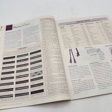 【F1_182】Handwoven November/Dicember 2002  /INTERWEAVE PRESS