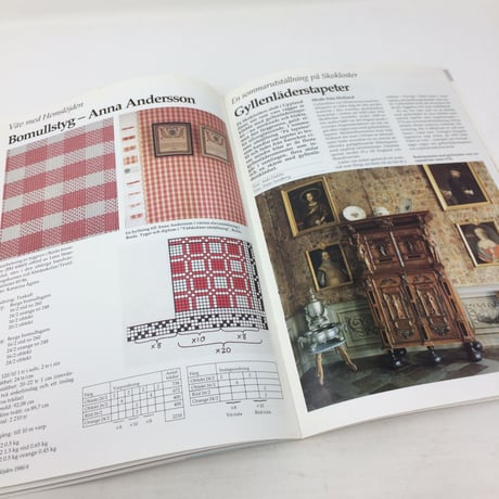 【古本】B193   Hemslöjden Magazine   1986/4