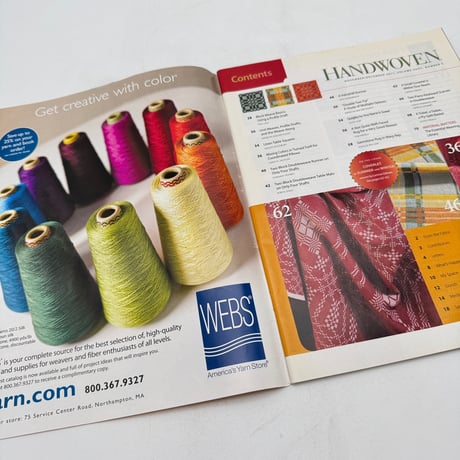 【F1_231】Handwoven November/Dicember 2011  /INTERWEAVE PRESS