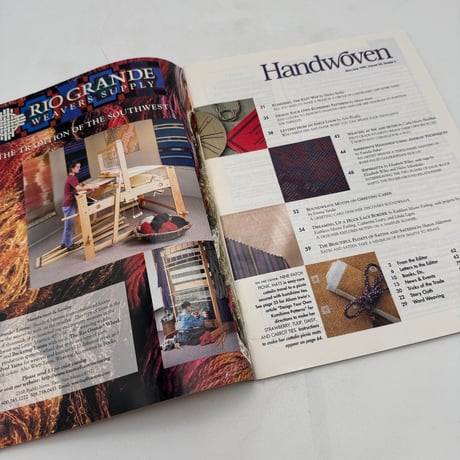 【F1_151】Handwoven May/June 1999  /INTERWEAVE PRESS