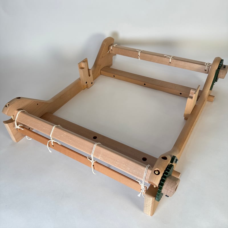 はとりさん専用　織美絵 卓上織り機 綜絖4枚（20・30・40・50羽） 30㎝幅の卓上織機