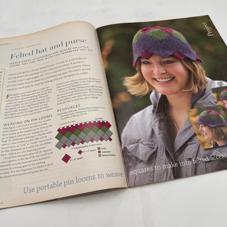 【F1_155】Handwoven January/February 2009  /INTERWEAVE PRESS