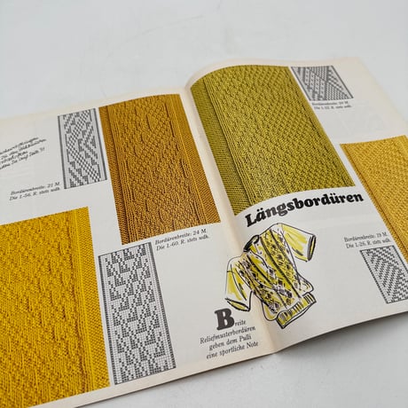 【F1_100】Burda Maschenmuster 3/90 BORDUREN /Aenne Burda GmbH & Co.