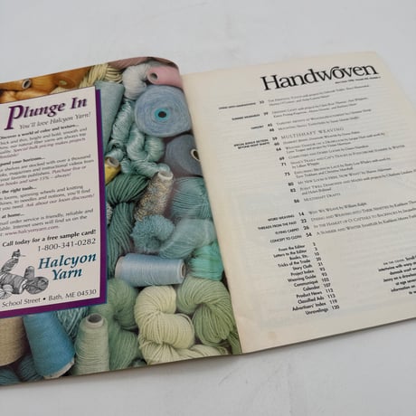 【F1_172】Handwoven May/June 1998  /INTERWEAVE PRESS
