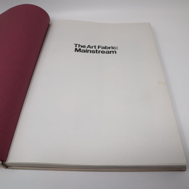 古本】B5_011 The Art Fabric: Mainstream 初版 (大型本)