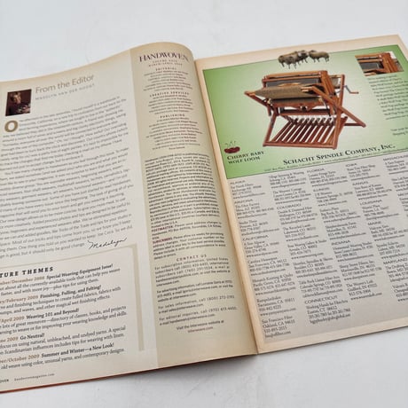 【F1_233】Handwoven  September/October 2008  /INTERWEAVE PRESS