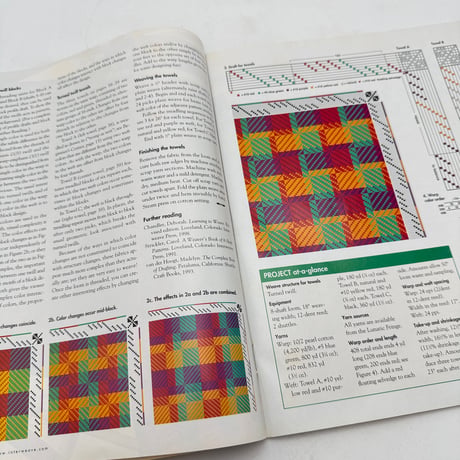 【F1_216】Handwoven March/April 2001  /INTERWEAVE PRESS