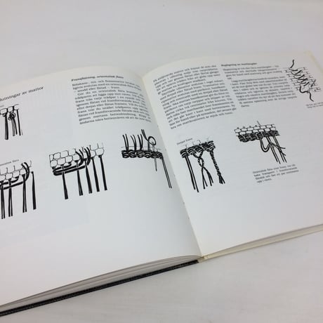 【古本】B153 Fran enris till flossa / En bok om handvavda mattor i Sverige