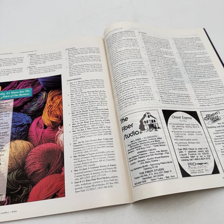 【F1_183】Handwoven March/April 1995  /INTERWEAVE PRESS