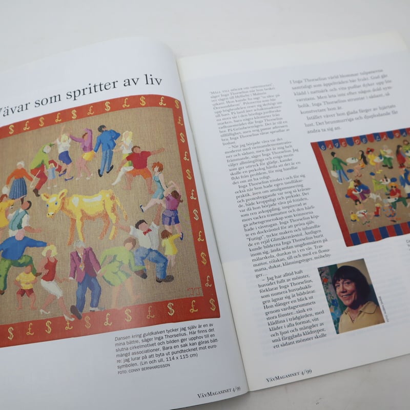 VÄV MAGASINET 雑誌 1999年-2003年　4冊ずつ　ファイル付き VÄV MAGASINET 雑誌 1999年-2003年 4冊ずつ ファイル付き