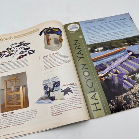 【F1_225】Handwoven March/April 2010  /INTERWEAVE PRESS