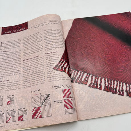 【F1_216】Handwoven March/April 2001  /INTERWEAVE PRESS