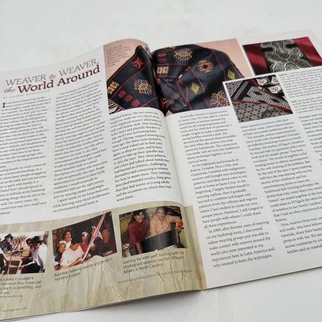 【F1_229】Handwoven March/April 2015  /INTERWEAVE PRESS