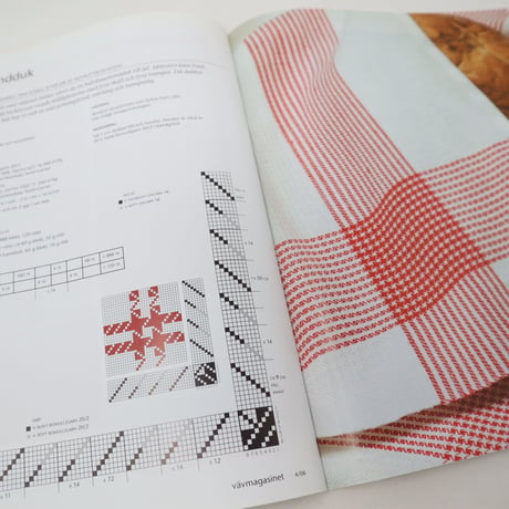 【古本】B2_123　Vav Magasinet　VÄVMAGASINET NR4 2006  日本語訳小冊子付