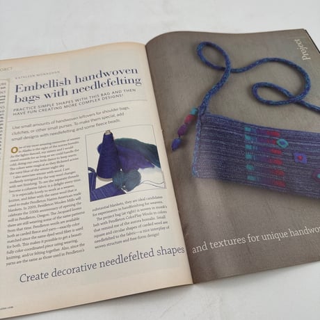 【F1_155】Handwoven January/February 2009  /INTERWEAVE PRESS