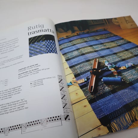 【古本】B2_270　Vav Magasinet　VÄVMAGASINET NR4 2000  英訳小冊子付