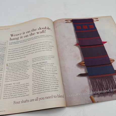 【F1_159】Handwoven November/Dicember 2008  /INTERWEAVE PRESS