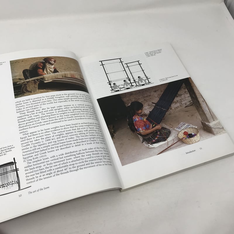 【初版・サイン本】Chairman Rolf Fehlbaum 洋書 古本】B308 (洋書) THE ART OF THE LOOM Weaving Spinn