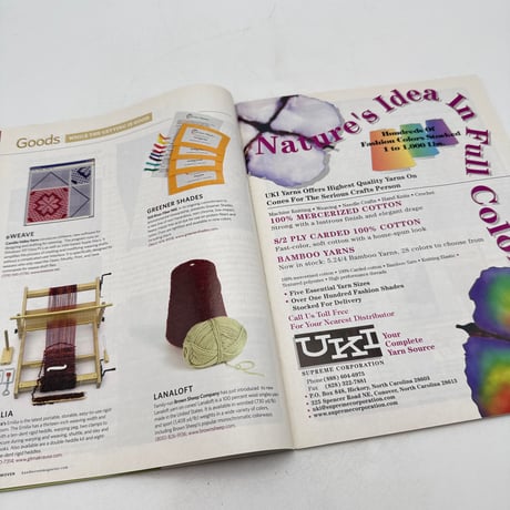 【F1_248】Handwoven March/April 2009  /INTERWEAVE PRESS