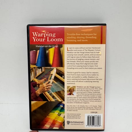 【F1_251】【DVD】 Warping Your Loom /Der Hoogt Madelyn Van /Interweave Press